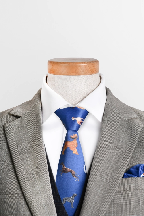 elegancki_krawat_granat_psy