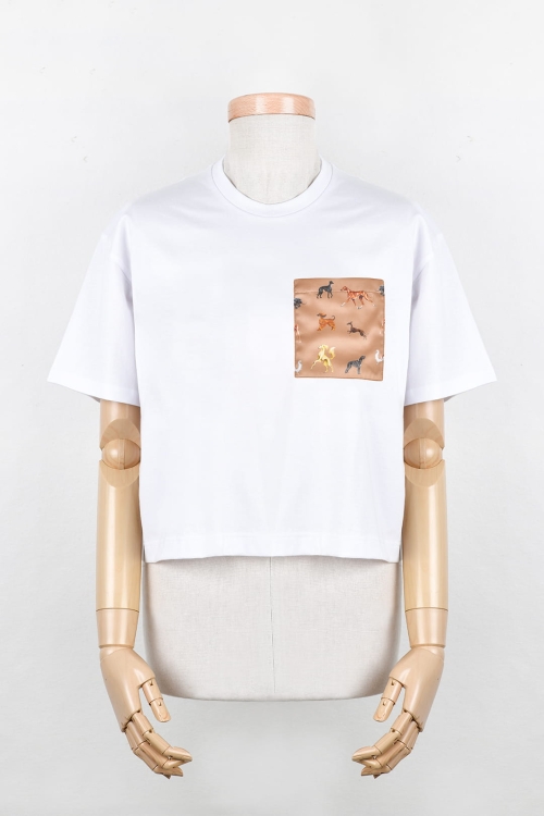 T-shirt_bialy_karmelowa_kieszonka_w _charty