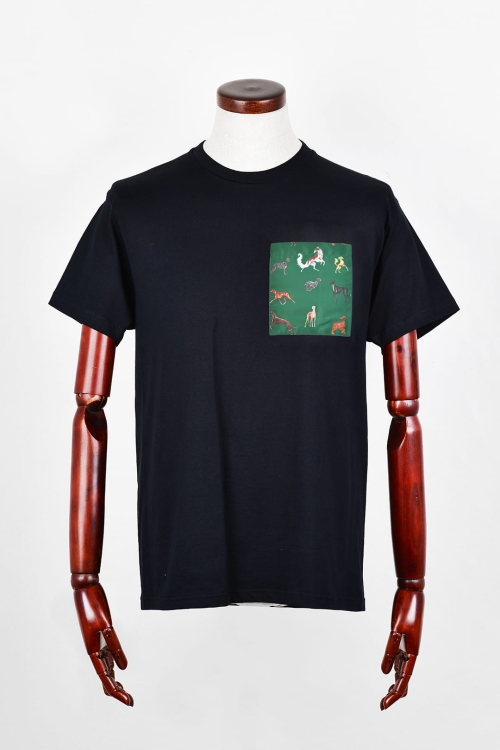 t_shirt_czarny_charty_zielony