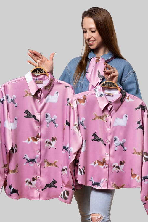 loani_rozowa_dluga_koszula_pieski